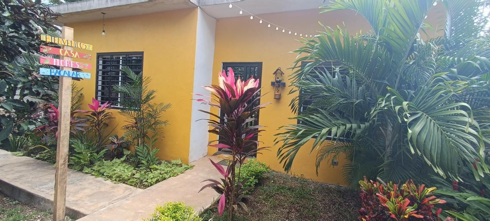 Casa Flores Bacalar Eksteriør billede