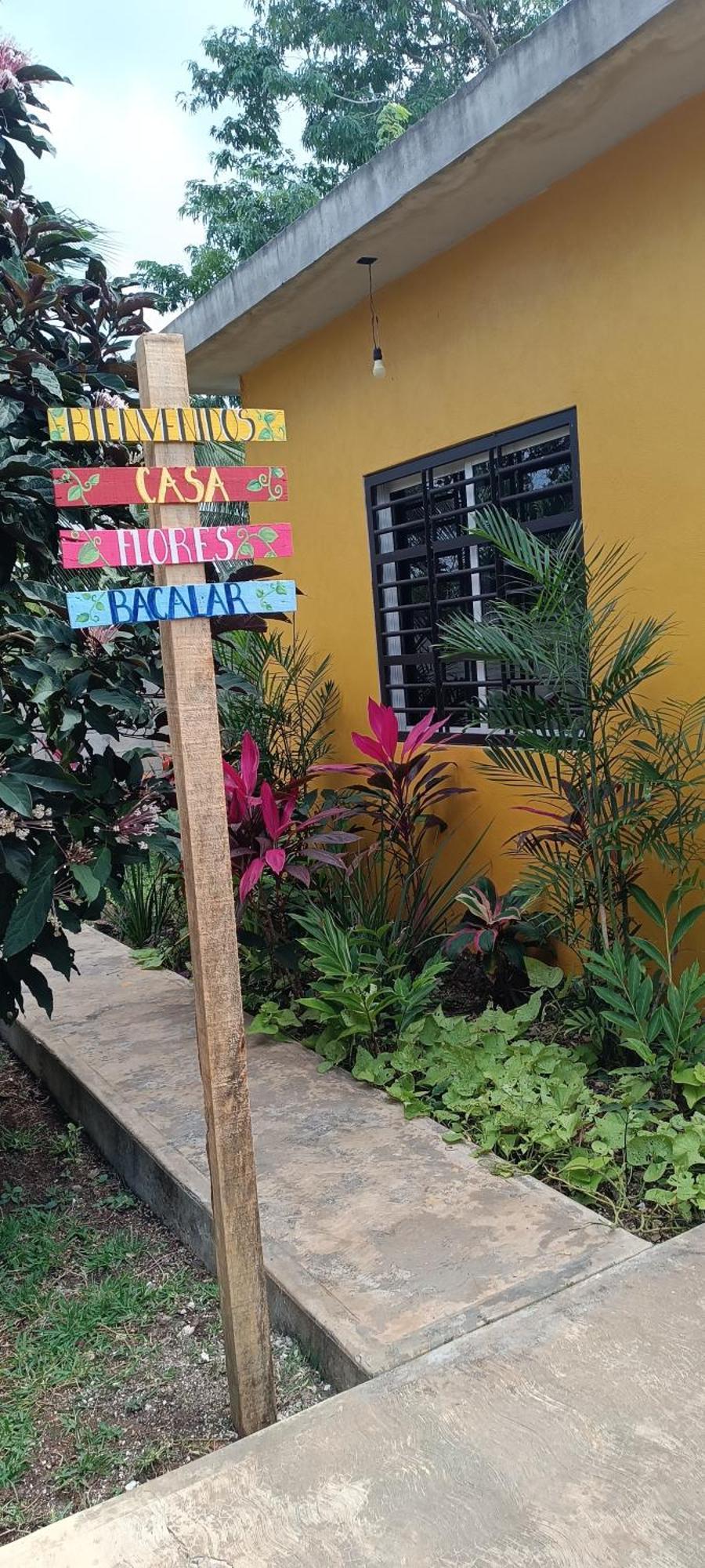 Casa Flores Bacalar Eksteriør billede