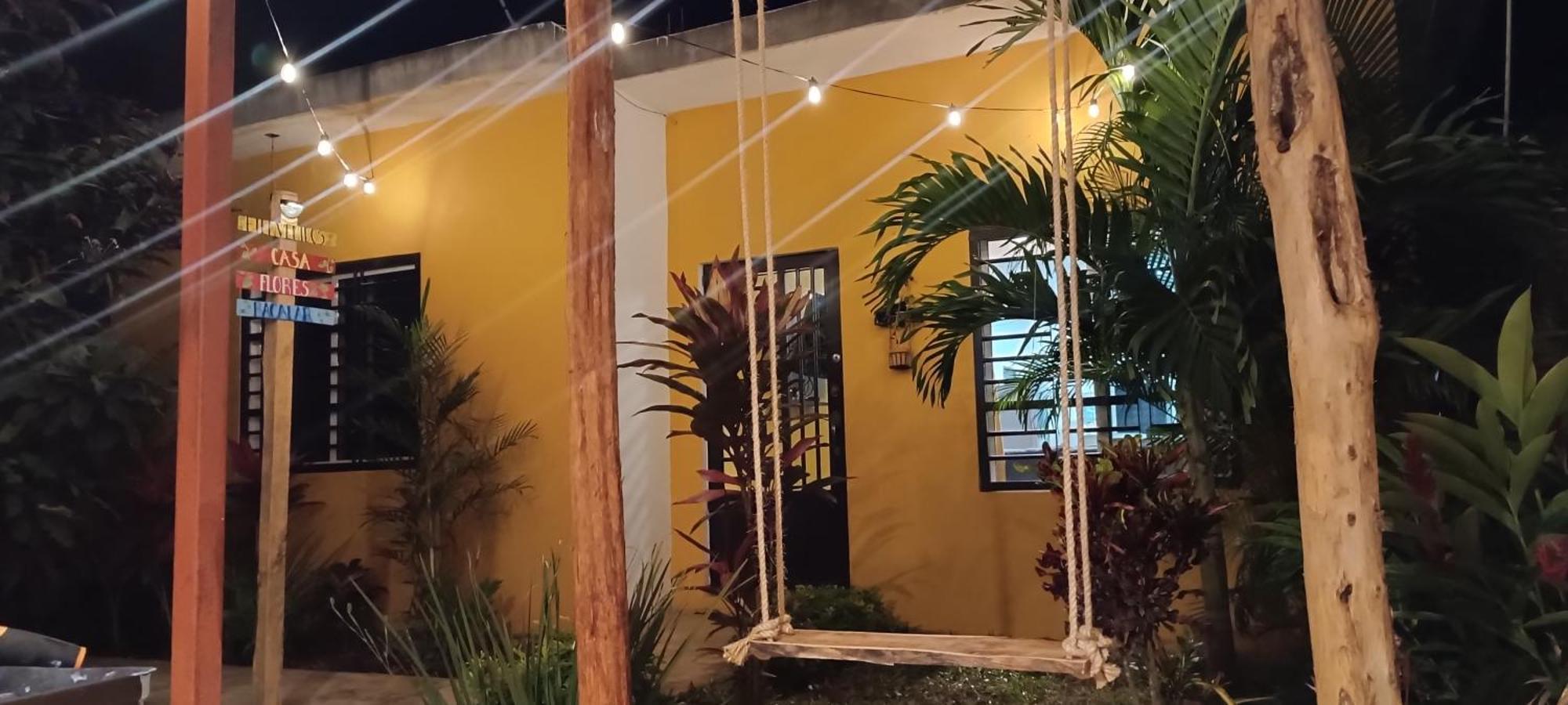 Casa Flores Bacalar Eksteriør billede